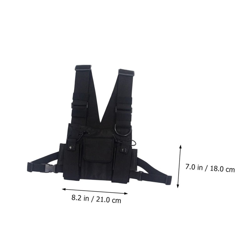 Ipetboom Multi Function Chest Utility Bag Cool Strap Pouch Unisex