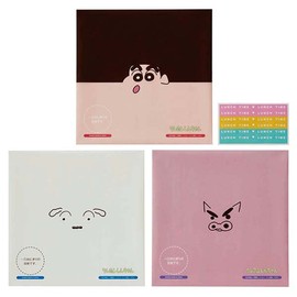 Bandai 2642644 Crayon Shin-chan Onigiri Wrap, 7.1 x 7.1 inches (18 x 18 cm), Pack of 12, Made in Japan