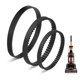 JEDELEOS Replacement Belt Set for Bissell ProHeat 2X Revolution Pet Carpet Cleaner, Fits Models 1548, 1551, 1551W, 1550 Series, Replace Parts 1606419, 1606418 & 1606428
