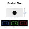 FXETRNL Waterproof LED License Plate Frame - Easy to Install