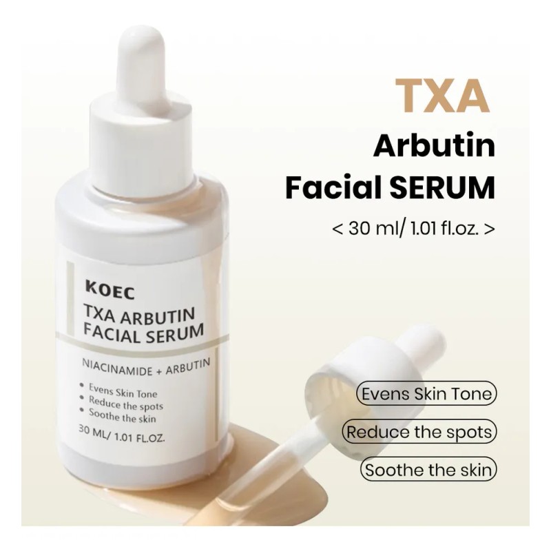 Esencia Hidratante Facial Koec Arbutin Txa, Calmante Y No