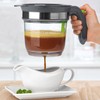 IVYHOME 4 Cups Plastic Fat Separator with Bottom Release, Gravy