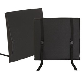 Protekt Back Support Cushion with Wheelchair Straps - 20" x 19"