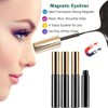 DAODER Magnetic Eyelashes with 4 Tubes Eyeliner Kit Long Magnetic