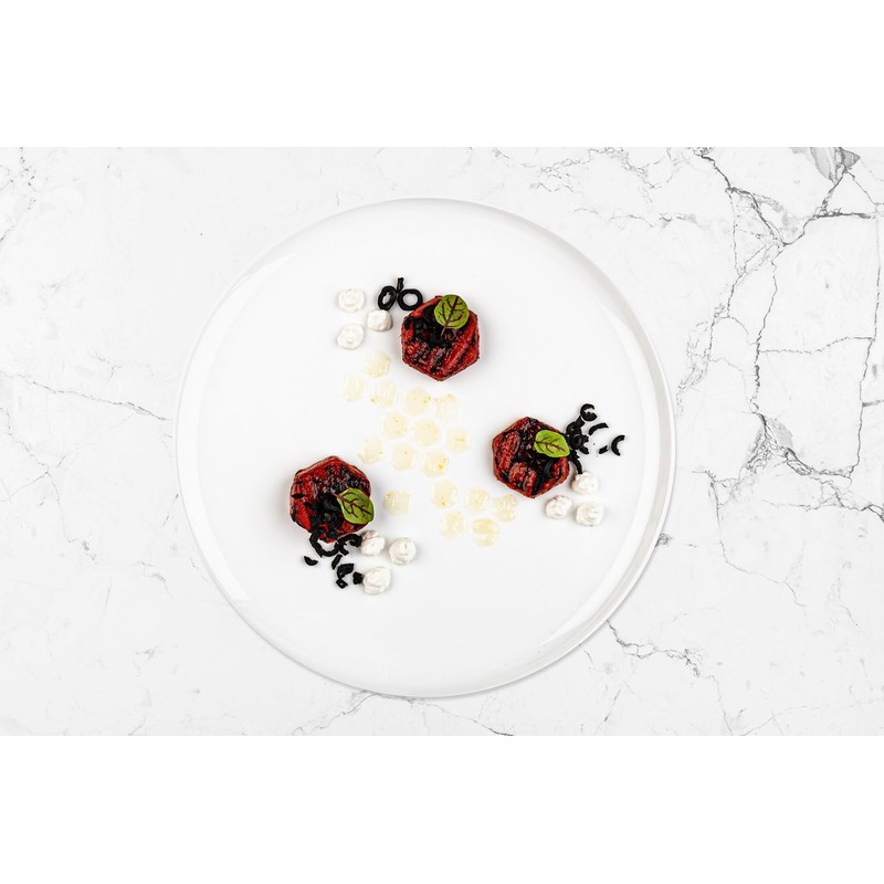 Plate-it Set of 4 Hexagon Garnish Rings