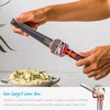 Dreamfarm Garject Self-Cleaning Garlic Press, Charcoal Black