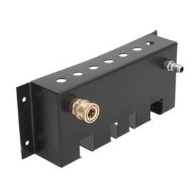 Stainless Steel Pressure Washer Gun Holder Wall Mounted Foam Cannon Nozzle Tip Organizer for High Pressure Washer Accessories