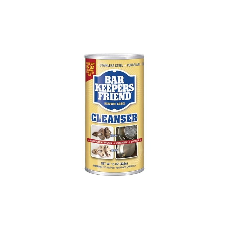 Bar Keepers Friend Removes Rust Gold 15 Oz