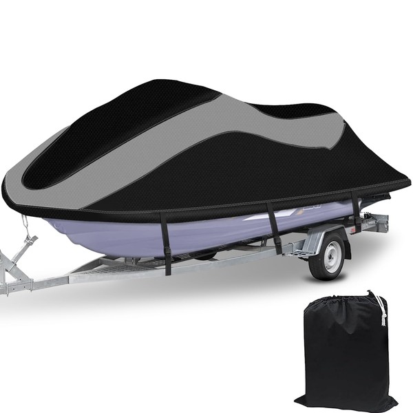 XYZCTEM Trailerable Jet Ski Cover,Waterproof Tear and Fade Resistant Personal