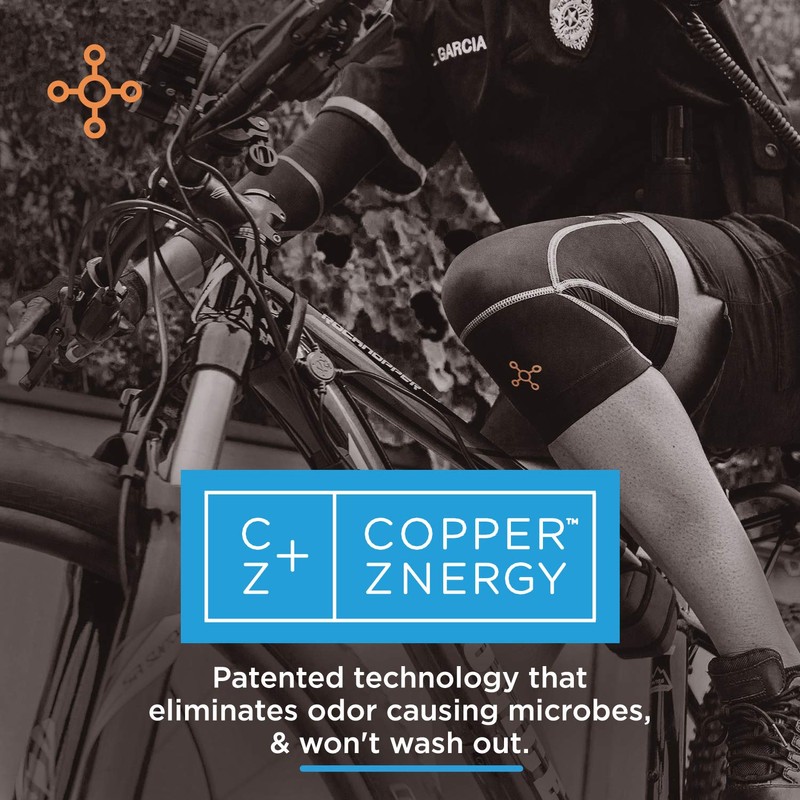 Tommie Copper - Unisex Performance Compression Knee Sleeve - Black