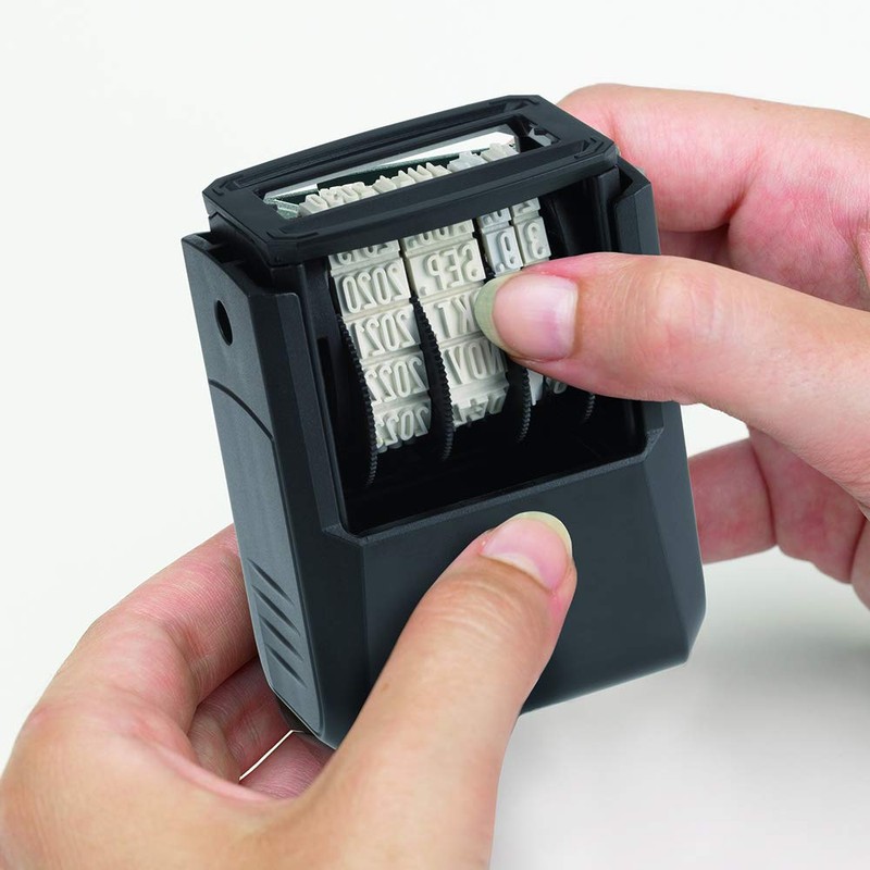 Trodat Printy 4850/L2 Dater Stamp with English Phrase PAID -