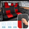 BDK PolyPro Car Seat Covers Full Set in Red on