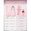 SHEGLAM Buttery Bliss Blush Stick Cream Milk Makeup Blush-Love Cake