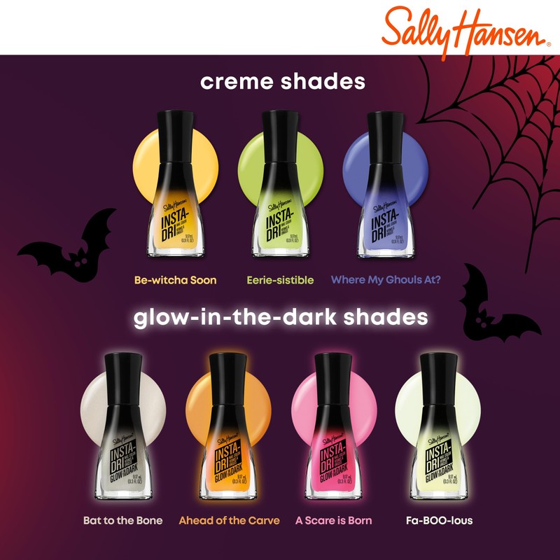 Sally Hansen Insta-Dri Nail Polish - Glow in the Dark