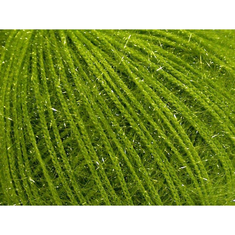 Spring Green Sparkle Soft - Ice Yarns Metallic Lurex Nylon