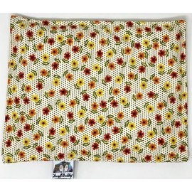 'NUGGLEBUDDY New! Microwavable Moist Heat & Aromatherapy Organic Rice Pack-Cold Pack. Lovely Dotted Sunflower Fabric Infused with Sweet Lavender Aromatherapy! Great Gift Idea!