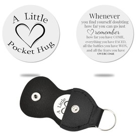 Inspirational Pocket Hug Token - Sobriety & Recovery Gifts for Men, Women, Friends, Husband, Wife, Son, Daughter, Graduation & Christmas