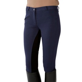 PFIFF Men's Full Seat Riding Breeches blue blue/black Size:48