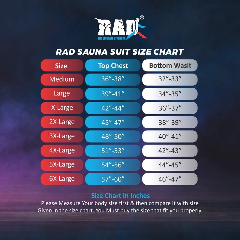 RAD Chándal Sauna de deporte ejercicio pérdida de peso adelgazar