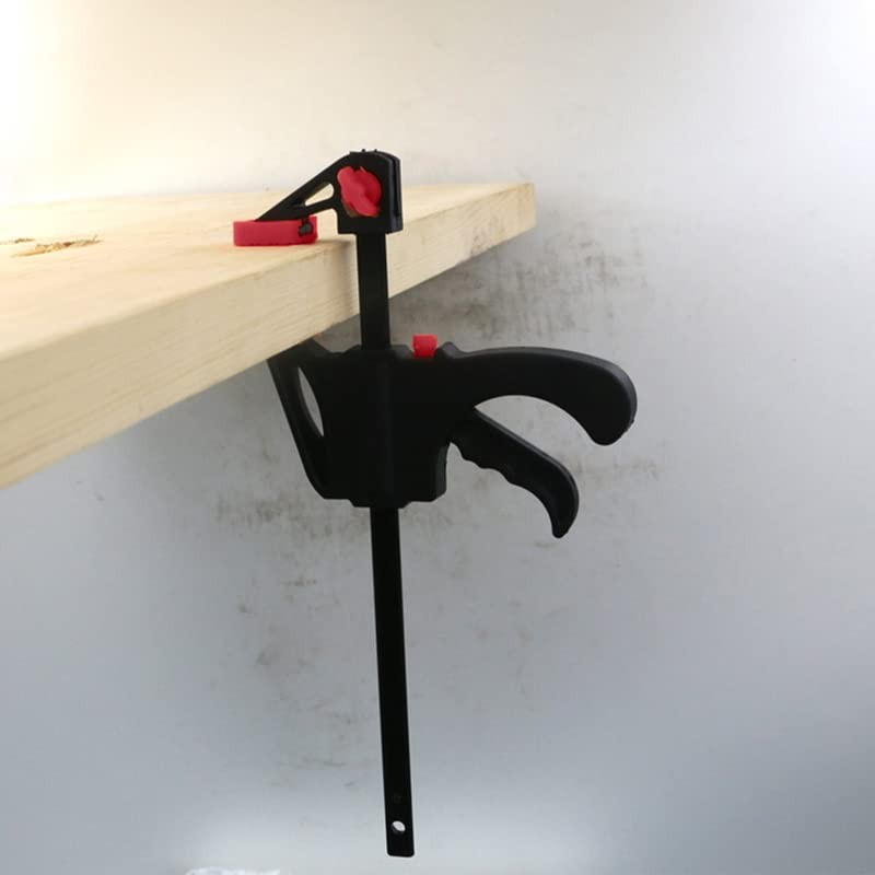 AIMALL 4 Pcs Quick Woodworking Clip Bar Clamp F-tyle Grip