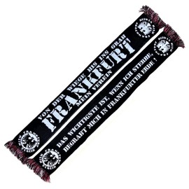 Generisch Frankfurt Scarf (Soft Knitted Scarf) From the Cradle to the Grave, red