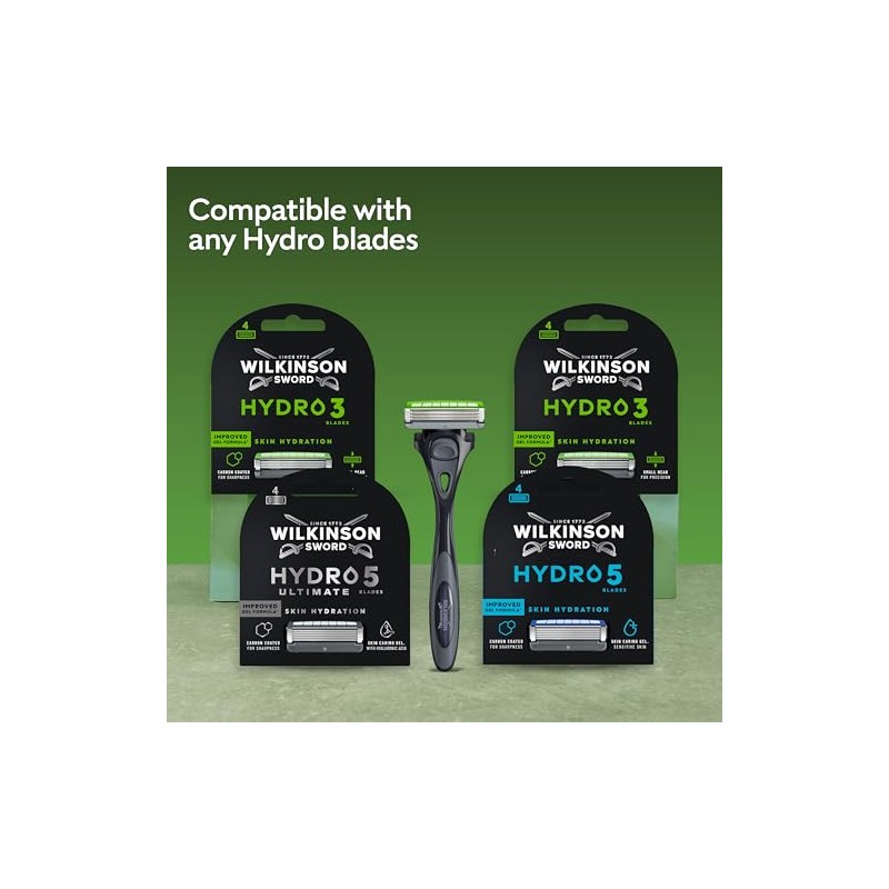 Wilkinson Sword Hydro 3 Razors for Men, Value Pack, Dual