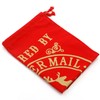 TRIXES Santa Sack Large Red Christmas Santa Santa Sack Reindeer