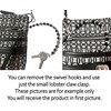 Hidden Hollow Beads Key Keeper 12" Multi Women's Beaded Strap