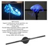 3D Holographic Advertising Machine 2000X402 Resolution 402 LEDs WiFi Function