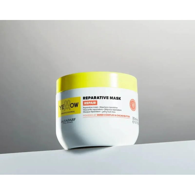 Yellow Mascara Reestructurante Repair Almendra Cacao 500ml