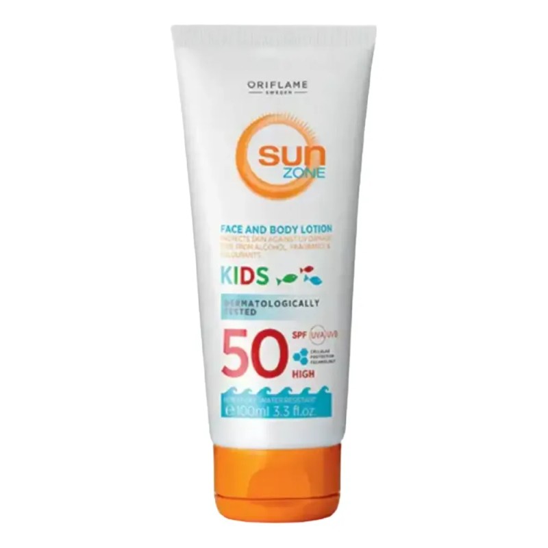 Protector Solar Facial Y Corporal Fps 50 Para Niños Oriflame