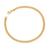 Gold Bracelets for Men 3mm Gold Plated Cuban Link Chains