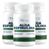 Alga Espirulina Orgánica 500 Mg Pack 3 Frascos Con 100