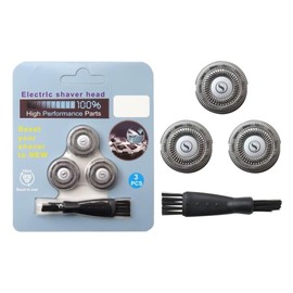 2024 Upgraded 3Pcs Shaver Replacement Blades with Clean Brush For SweetLF Electric Shavers SWS7105 and SWS7105BK