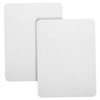 Operitacx 2pcs Double-Sided Dry Erase Memo Board Portable Tabletop Writing