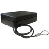 Arregui C9427 Security Box with Cable for fixing, Black