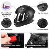 JAGASOL DOT Lightweight Full Face Motorcycle Street Bike Helmets with