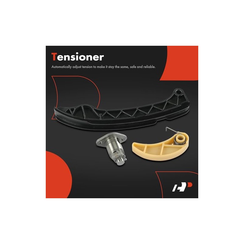 A-Premium Kit de 11 Cadenas Distribución c/Piñón, Tensor y Guía