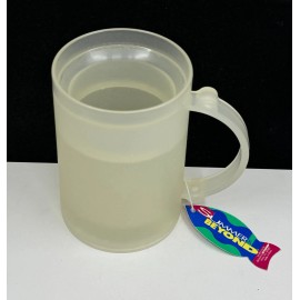 Generic BEYOND SUMMER FROSTY Freezer Mug 8 oz Beverage Cooling Device Plastic Cup New