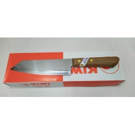 Kiwi Box of 12 KIWI Utility Knife 171 Stainless Steel Wood Handle - Made in Thailand