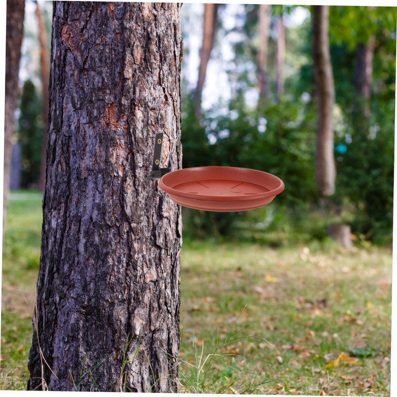 VILLFUL Tree Mounted Bird Feeder Bath Bowl Versatile Balcony Bird