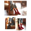 Rumnoke 5 Pairs Women Socks Cotton Thermal Warm Crew Socks