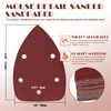 Jamiikury 50pcs Mouse Sander Sandpaper Assortment Kit, 5 Hole Detail