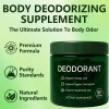 hanachi Body Deodorizing Supplement - Mint, Parsley & Chlorophyll Capsules