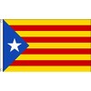 Catalan Independence Estelada Flag 5ft x 3ft,Large