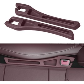 Organizador de relleno para asiento de coche, 2 unidades, bloqueador multifuncional de huecos de llenado de vehículos con ranura de almacenamiento entre asiento y consola, organización