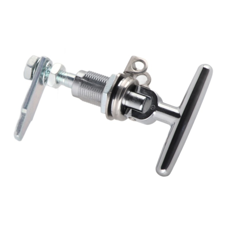 Folding T Handle Lock Safety Impact Resistance Stainless Steel T