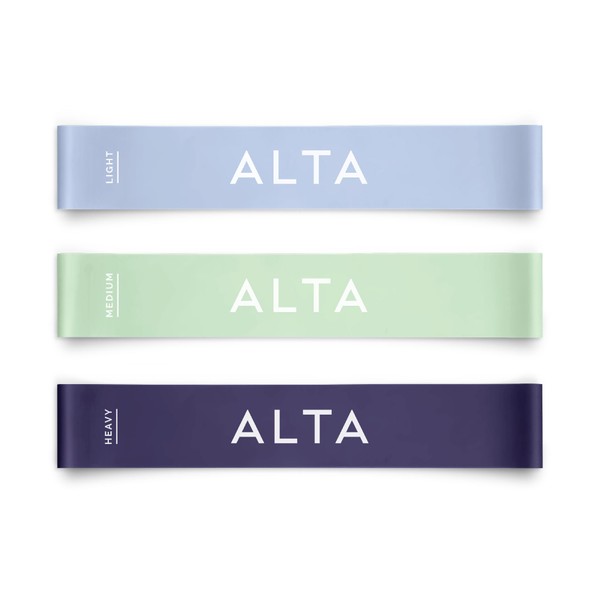 ALTA - Mini bandas de bucle para ejercicio, látex duradero de alta calidad, pequeñas bandas de resistencia para mujeres, mini bandas de resistencia para entrenar mujeres, bandas de piernas, bandas de ejercicio, mini bandas de resistencia