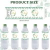 VTOS Greenery Water Bottle Stickers, 50 Pcs Garland Eucalyptus Leaves