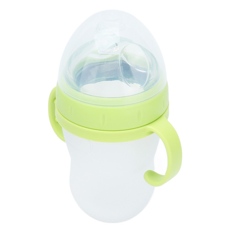 Baby Cereal Bottle Silicone Unisex Baby Squeeze Cereal Feeding Flow